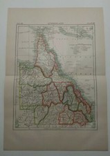 Vintage 1894  QUEENLAND Atlas
