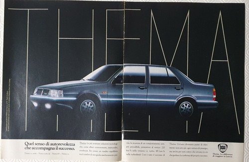 Lancia thema auto - auto, advert