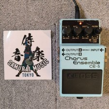 Boss CE-5 Chorus Ensemble Pedale per chitarra effetto usato funzionante spedi...