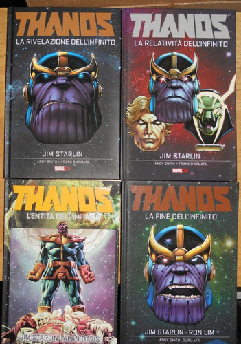 Thanos saga infinito - saga, d'infinito