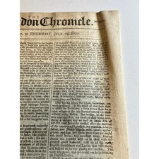 London Chronicle Giornale