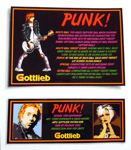 Punk gottlieb 1982 - gottlieb,