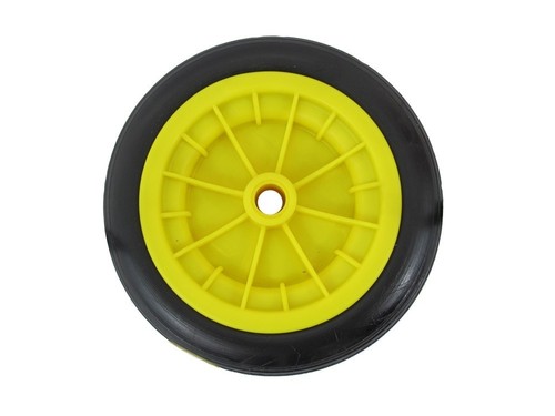 Ruota carriola gialla - carriola,