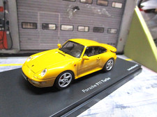 PORSCHE 911 - 993 Turbo Coupè Giallo Giallo 1996 Resina Schuco Pro R 1:43