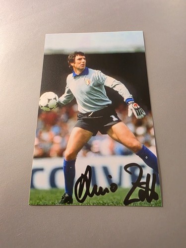 Dino zoff italia autografo - dino,