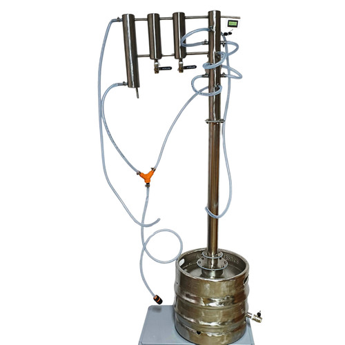 Distillatore 30l con colonna - distillatore,