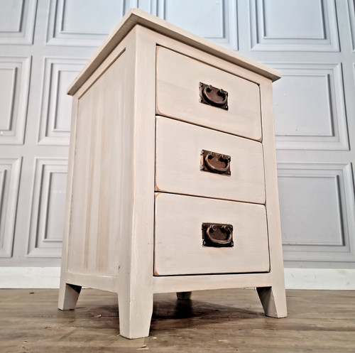 Comodino rustico rovere - ,