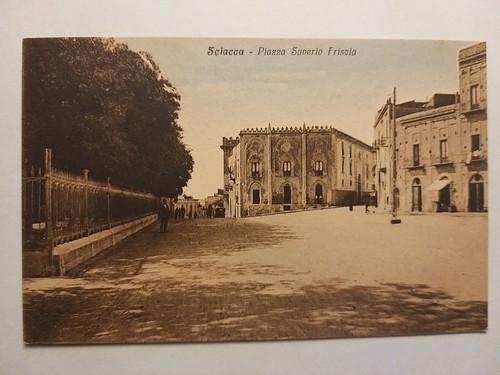 Sciacca piazza - (agrigento).,