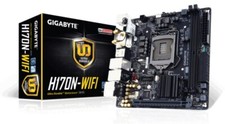 Gigabyte GA-H170N-WIFI Motherboard LGA1151 DDR4 32GB Dual GbE Mini-ITX Board