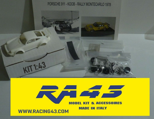 Porsche 911 koob rally - 1/43,