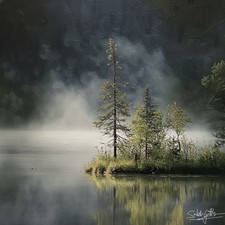 Dipinto Olio Arte "Serie