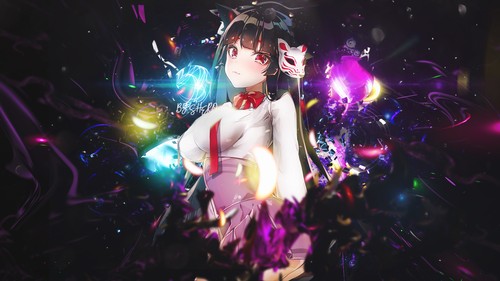 Maschera bambina firmata - , anime