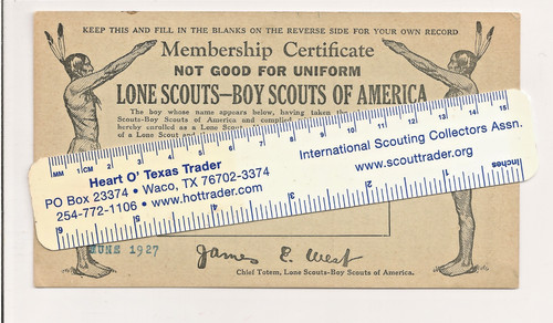 1927 certificato - certificato, di