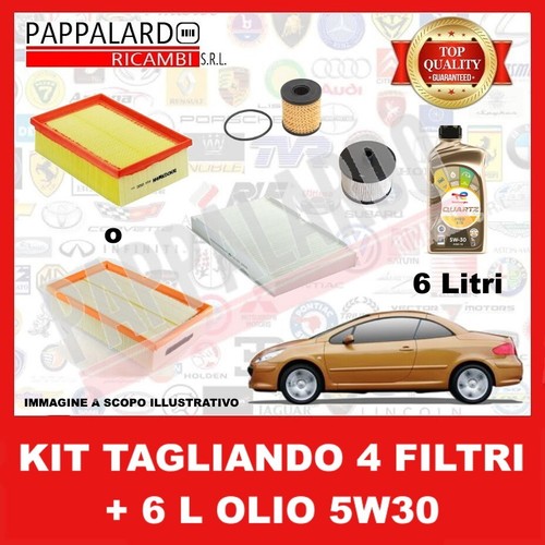 Kit tagliando filtri - +6, l