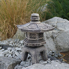 Oki-Gata Yukimi jap. Lanterna in pietra 38 cm 11 kg multicolore cemento antigelo