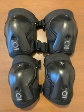PROTEZIONI GINOCCHIA E GOMITI PER ROLLER E SKATE OXELO TG. XXS < 25 KG.
