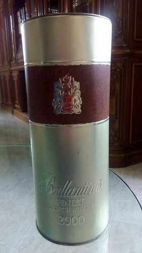 Scatola latta ballantine - latta, ballantine's