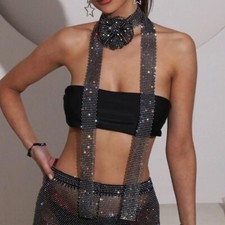 Fiore IN Metallo Strass