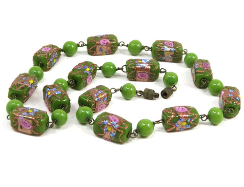 Collana vetro murano - collana, in
