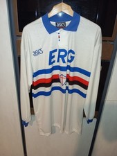 Maglia Sampdoria Mancini No Match Worn Issued