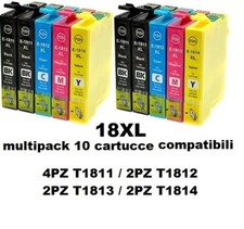 Cartucce 18xl compatibili - 10,