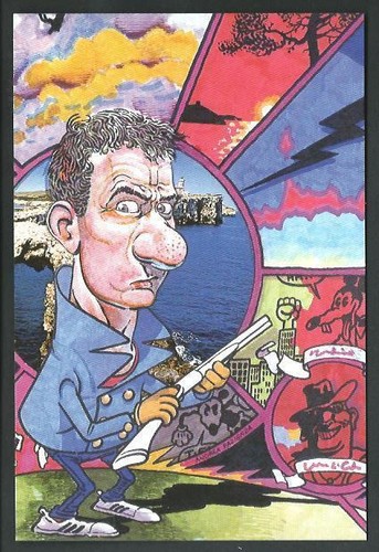 Andrea pazienza cartolina - pazienza, :
