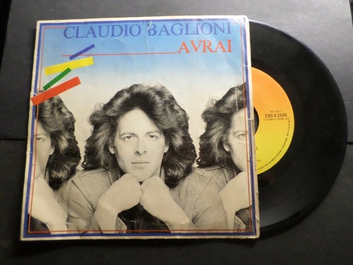 Claudio baglioni vinyle - vinyle, 45