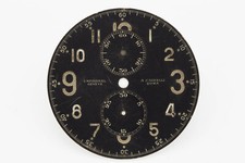 Quadrante Universal Geneve Cairelli Military oversize dial 2 counter Chronograph