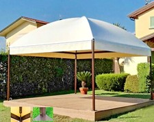 GAZEBO PROFESSIONALE  - LINEA CURVA  TELO PVC - SCONTO 50%