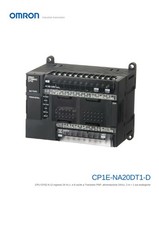 PLC OMRON CP1E-NA20DT1-D PNP