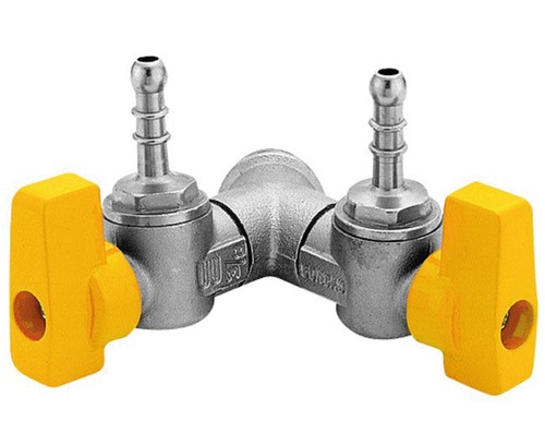 Rubinetto gas ottone - in,