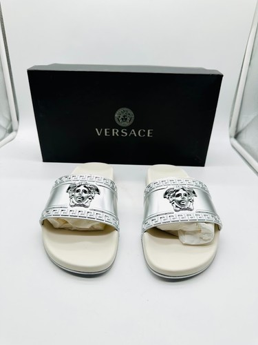 Versace medusa slides sandali - versace,