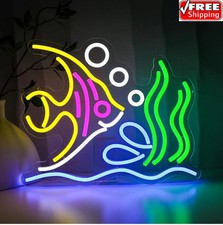 Insegna Neon Pesci Tropicali