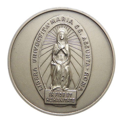 Medaglia argento universita - medaglia,