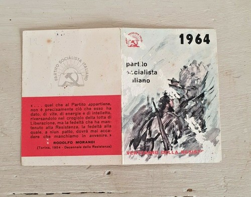 Tessera politica partito - politica,