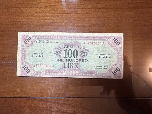 Allied military currency - allied,
