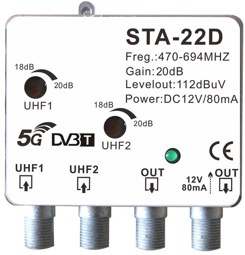 Amplificatore palo sta - palo, sta-22d
