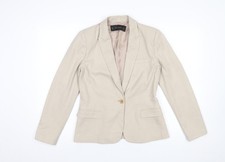 Blazer donna sartoriale beige
