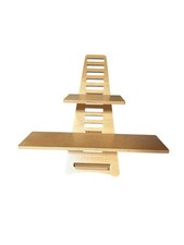 Wooden Standing Desk Stand for Laptop