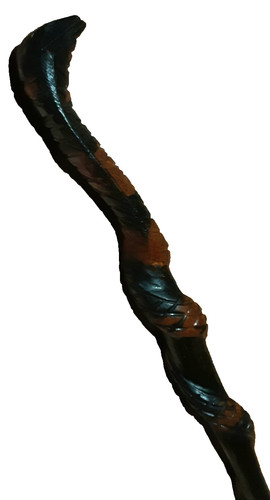 Bastone serpente del 900 legno - bastone, del'900