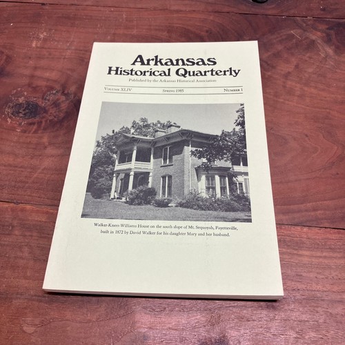 Arkansas historical quarterly - arkansas,