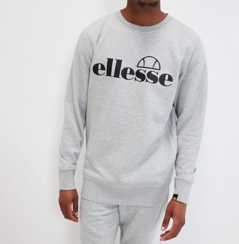 Felpa girocollo uomo ellesse - girocollo,