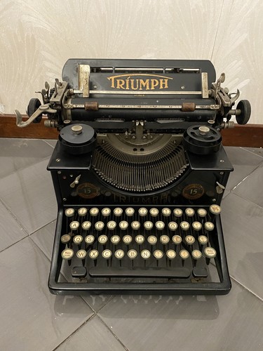 Macchina scrivere triumph - scrivere,
