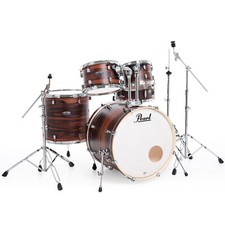 Pearl batteria Decade Maple 22 pollici opaco Dark Walnut