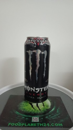 Monster ultra black polonia - black,