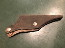 Copri leva in simil pelle per moto d'epoca vintage