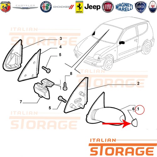 Fiat seicento sporting tappo - fiat,