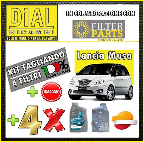 Kit tagliando 4pz filtri - kit,