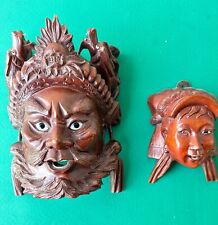 LOTTO DI  2  MASCHERE CINESI