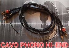 CAVO RCA PHONO AUDIOSTAX SOULGROOVE GIRADISCHI HI-END OFC 7N TECHNOLOGY USA